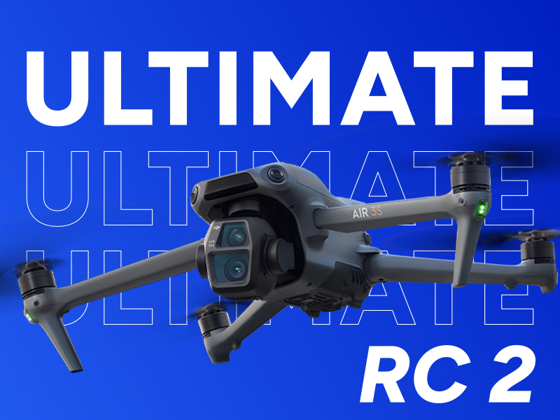 DJI Air 3S Ultimate Combo w. DJI RC 2